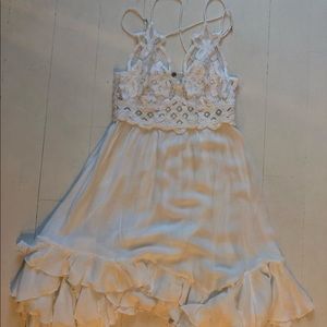 free people white lace dress